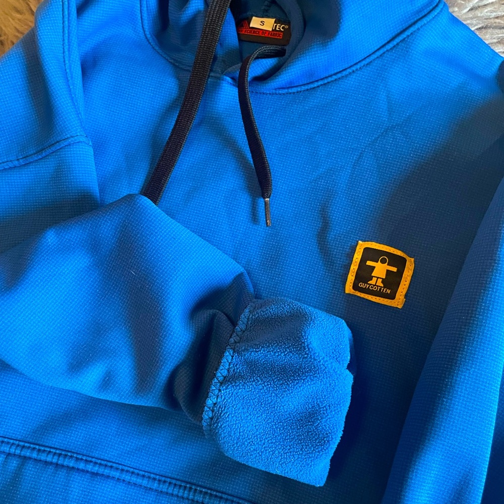 SOLD - Guy Cotten Wind Pro Arctic Fleece Hoodie - Royal Blue